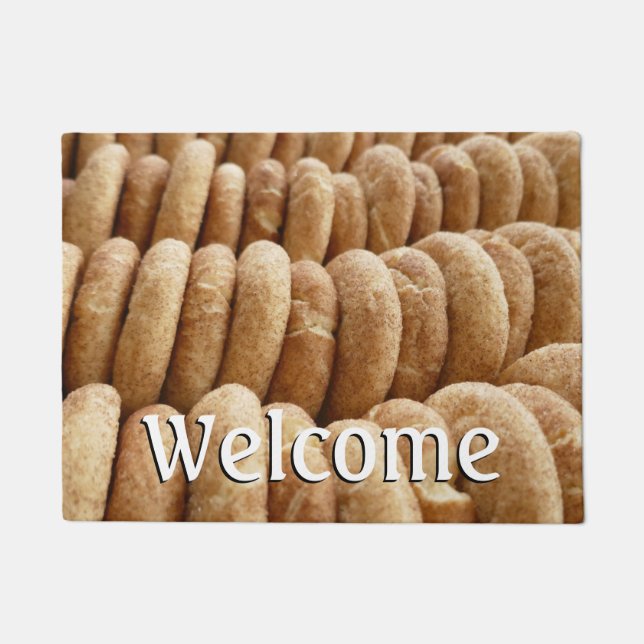 Oodles of Snickerdoodles Doormat (Front)
