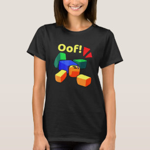 OOF Blox Noob Gamer For Gamers T-Shirt