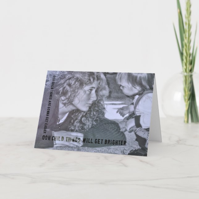 OOH CHILD Greeting Card (Front)