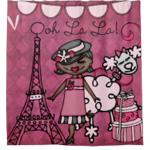 Ooh La La African American Diva Eiffel Tower