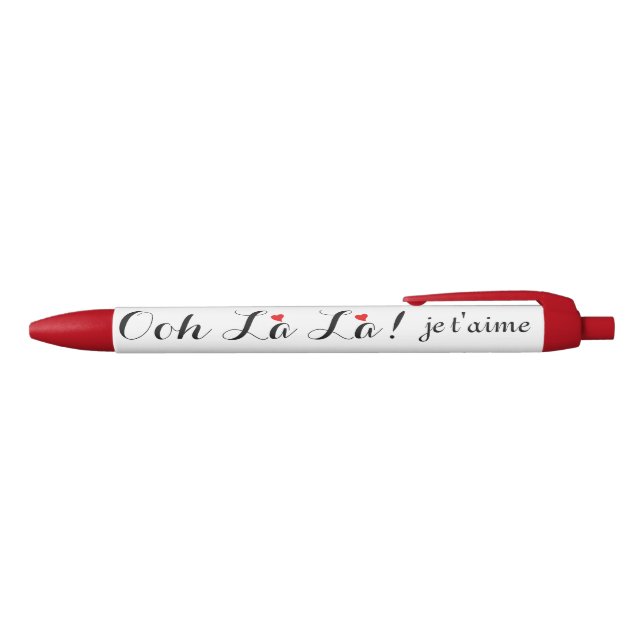 Ooh La La! Je t'aime Pen (Top)