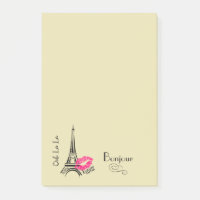 Ooh La La Paris Eiffel Tower Bonjour