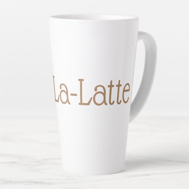 Ooh La Latte Mug (Right Angle)