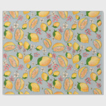 Ooh Lemon Wrapping Paper 2