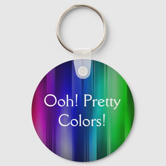 Ooh! Pretty Colours! Key Ring (Front)