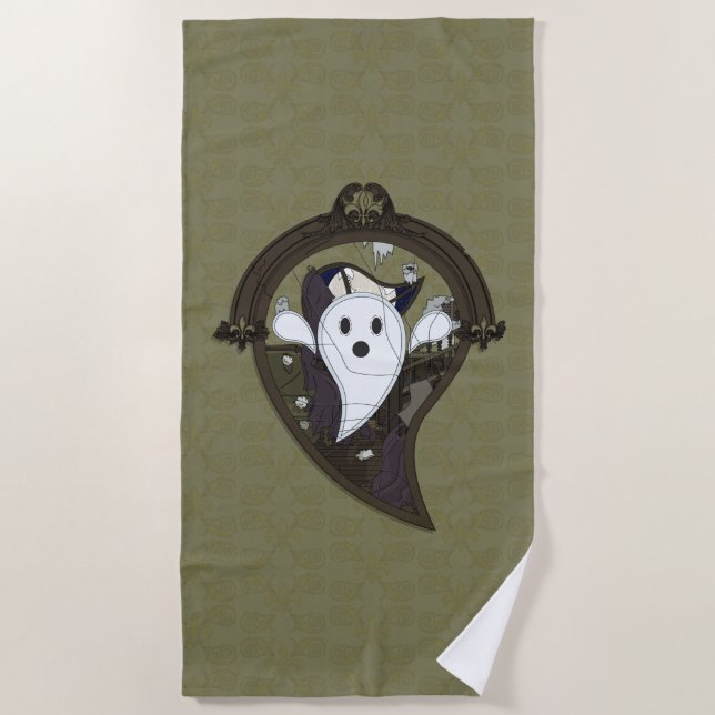 Ooh the Ghost Beach Towel (Front)