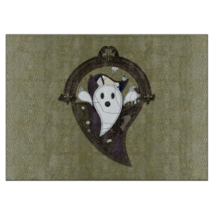 Ooh the Ghost Glass Cutting Board