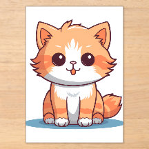 ool Cat Vinyl Sticker | Aesthetic Decal for Laptop