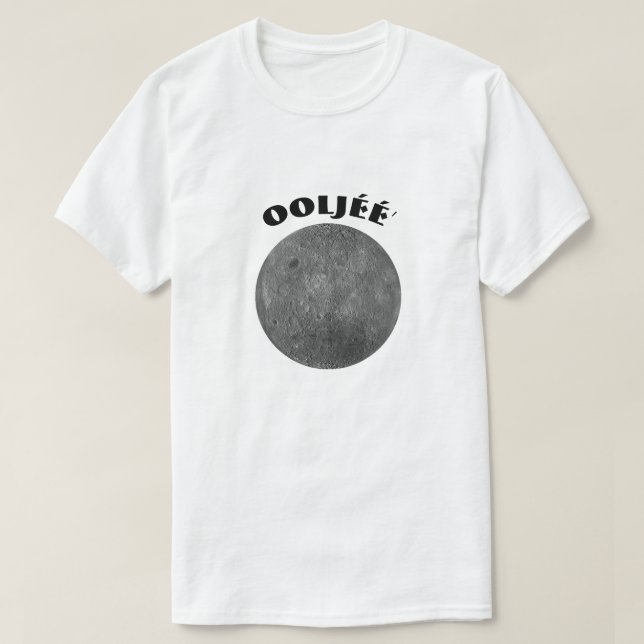 Ooljééʼ , Moon in navajo T-Shirt (Design Front)