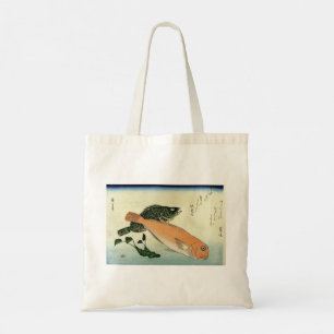 Oomon-hata & Shiro-amadai - Hiroshige's Fish Print Tote Bag