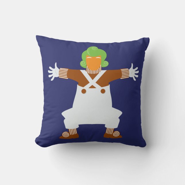 Oompa Loompa Arms Out Cushion (Front)