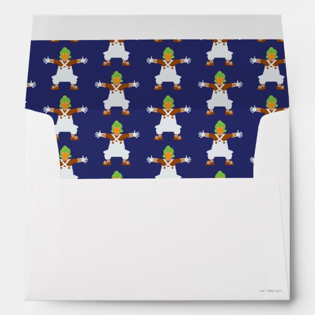 Oompa Loompa Arms Out Envelope (Back (Bottom))