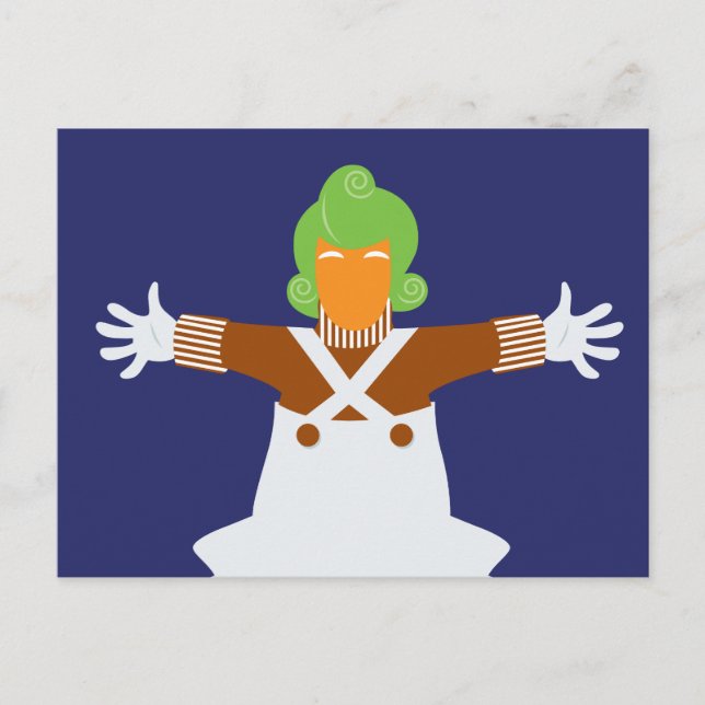 Oompa Loompa Arms Out Postcard (Front)