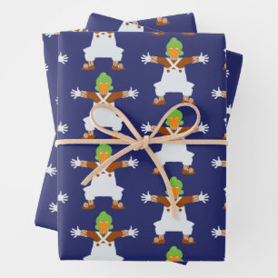 Oompa Loompa Arms Out Wrapping Paper Sheet