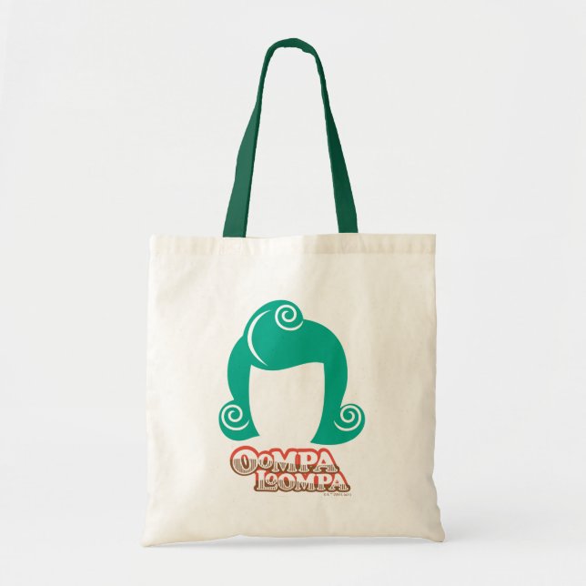Oompa Loompa Hair Graphic Tote Bag (Front)