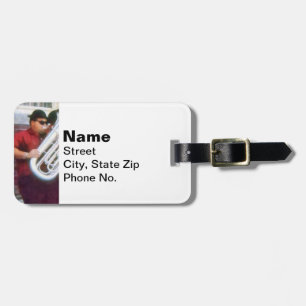 Oompah Band Luggage Tag