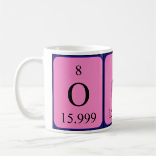 Oona periodic table name mug