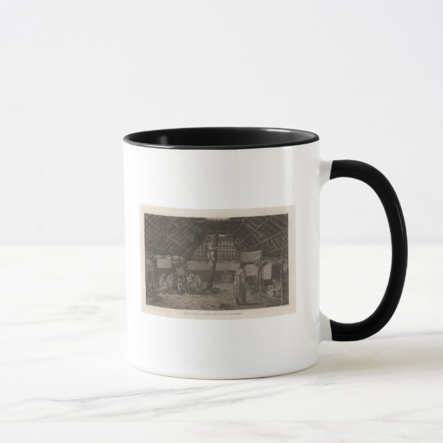 Oonalashka house, Alaska Mug (Right)