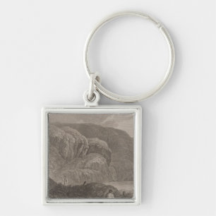 Oonalashka natives, Alaska Key Ring