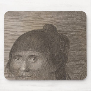 Oonalashka woman, Alaska Mouse Pad