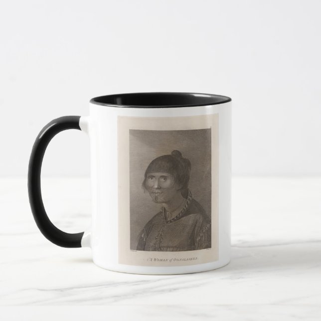 Oonalashka woman, Alaska Mug (Left)