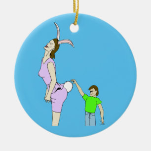 oooo fuzzy ceramic ornament