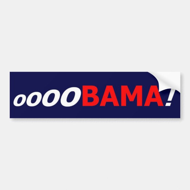 oooOBAMA!  Bumper Sticker (Front)