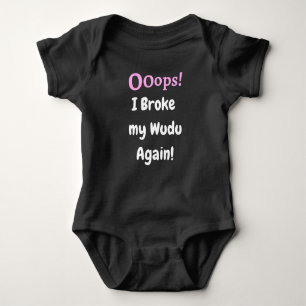 Ooops! I Broke my Wudu Again! Baby Bodysuit