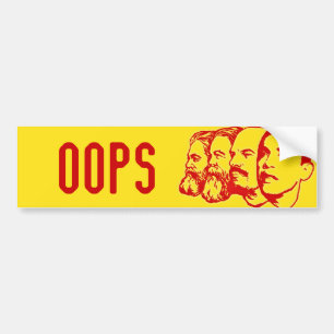 OOPS bumper sticker
