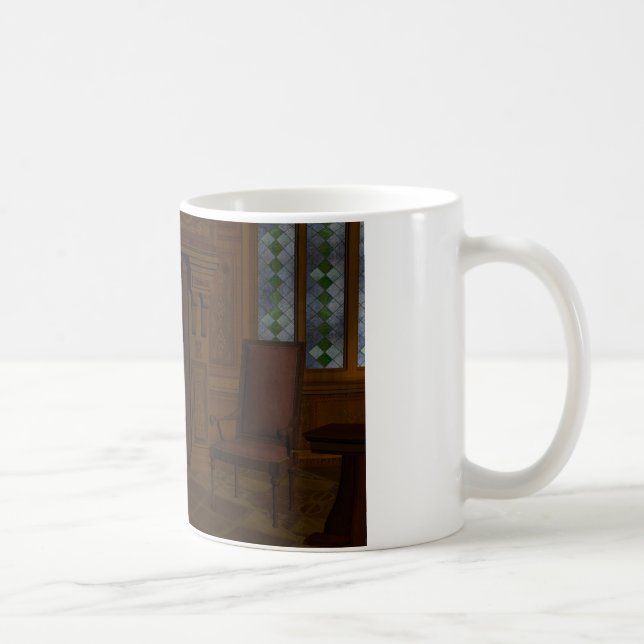 Oops - Hot Surprise For Santa Claus Coffee Mug (Right)