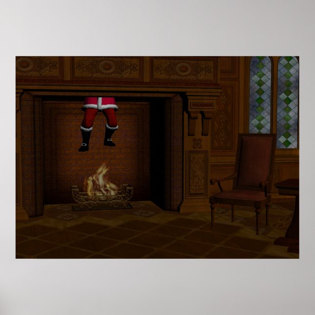 Oops - Hot Surprise For Santa Claus Poster (Front)