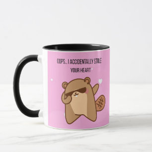 Oops… I Accidentally Stole Your Heart Mug  Beaver