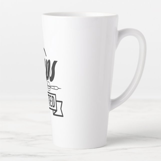 Oops I Darted Latte Mug (Right)
