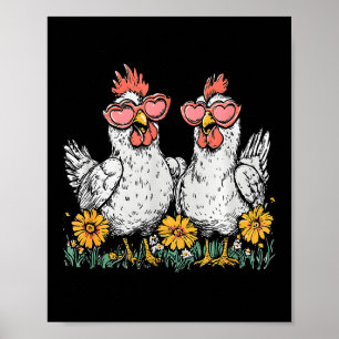 Oops I Got Another Chicken, Funny Farm Animal  Poster