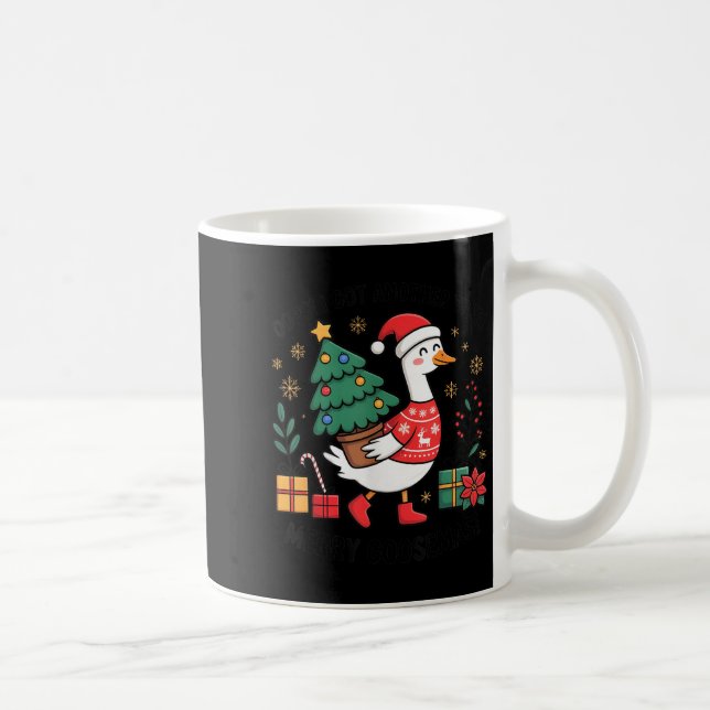 Oops I Got Another Tree Merry Goosemas  Coffee Mug (Right)