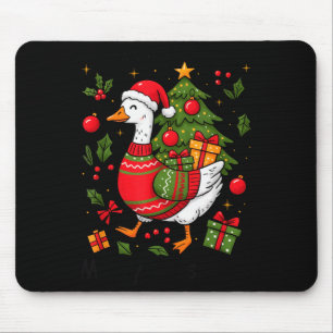 Oops I Got Another Tree Merry Goosemas Silly Goose Mouse Pad
