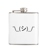 Oops Shrug Emoticon ¯\_(シ)_/¯ Japanese Kaomoji