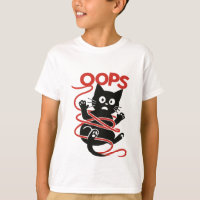 Oops! Tangled Cat Graphic