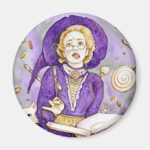 Oops, trick or treat? magnet