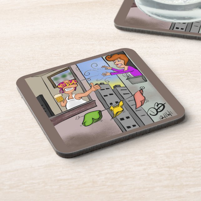 Oops Trivet Hard Plastic Coaster (Left Side)