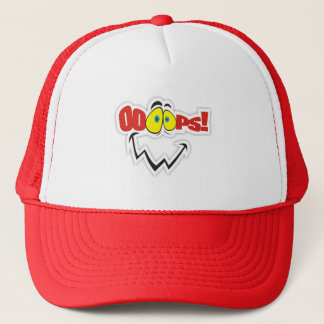 oops! trucker hat