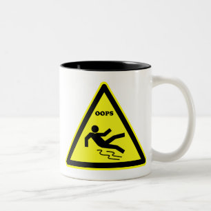oops Two-Tone coffee mug