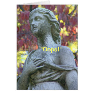 ""OOPS! WARDROBE MALFUNCTION" HUMOROUS APOLOGY