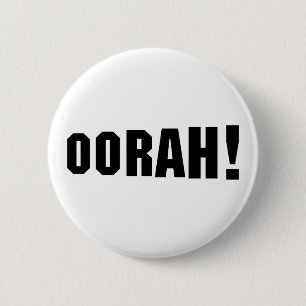OORAH! 6 CM ROUND BADGE