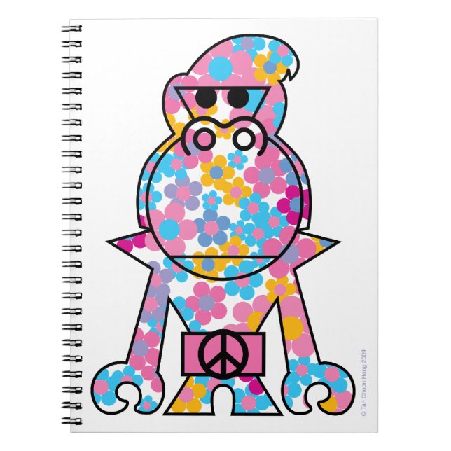 Ootanpolis™ Flower Power Notebook (Front)