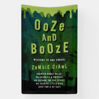 Ooze And Booze Halloween Zombie Crawl Welcome