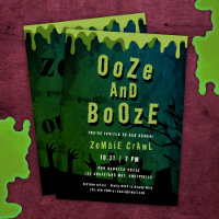 Ooze And Booze Scary Halloween Zombie Crawl