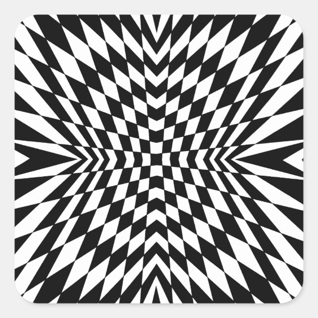 OP -Art #10 at Emporio Moffa Square Sticker (Front)