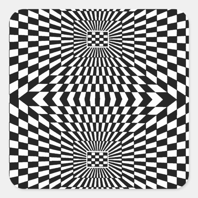 OP -Art #11 at Emporio Moffa Square Sticker (Front)