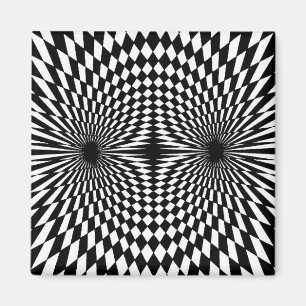 Op Art #12 Magnet